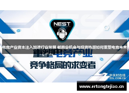 电竞产业资本注入加速行业发展 新商业机会与投资热潮如何重塑电竞未来